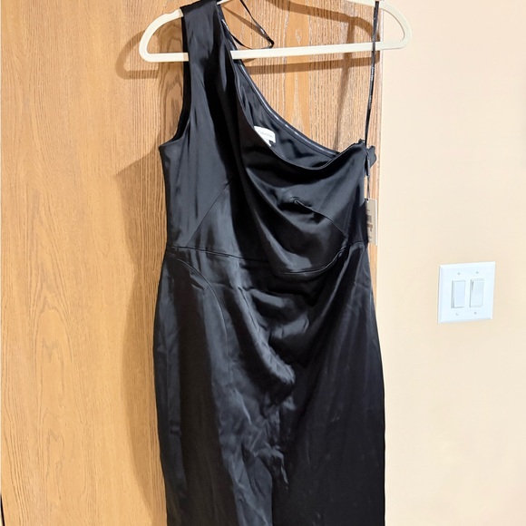 Calvin Klein Black One-Shoulder Dress - Picture 8 of 11
